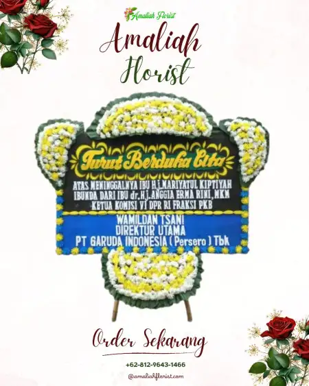 Papan Bunga Duka Daratsekip